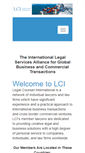 Mobile Screenshot of lcilaw.com